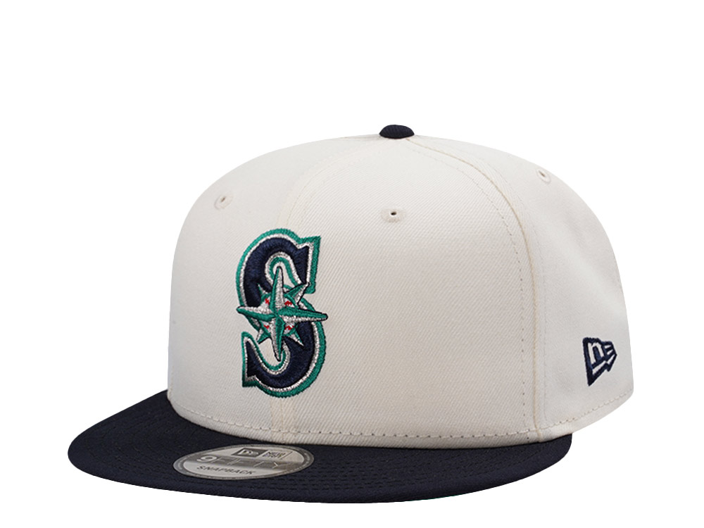New Era Seattle Mariners Chrome Two Tone Edition 9Fifty Snapback Gorra